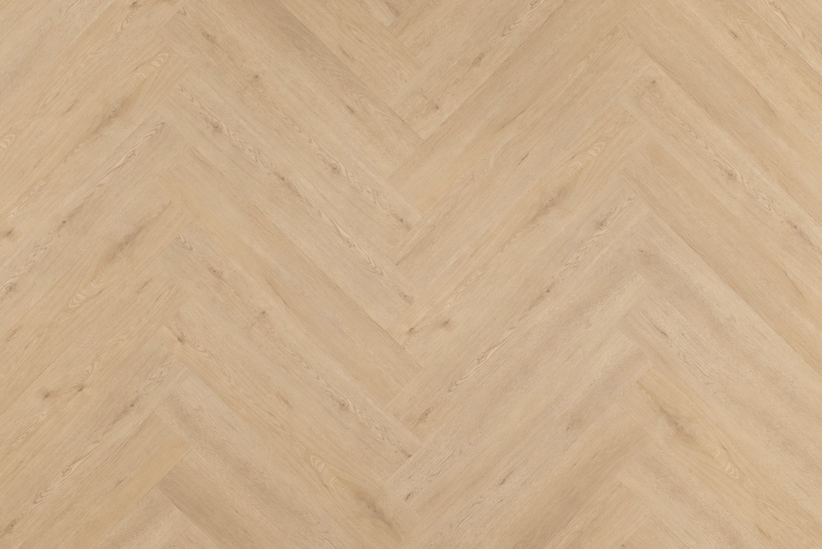 Floer Walvisgraat Click PVC – Gaia Grijsbeige