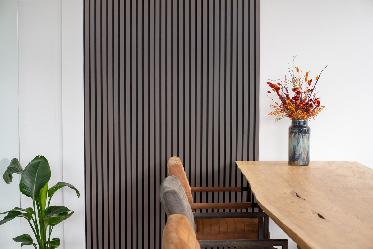 Floer Akupanel XL wandpanelen – Lino Grijsbruin