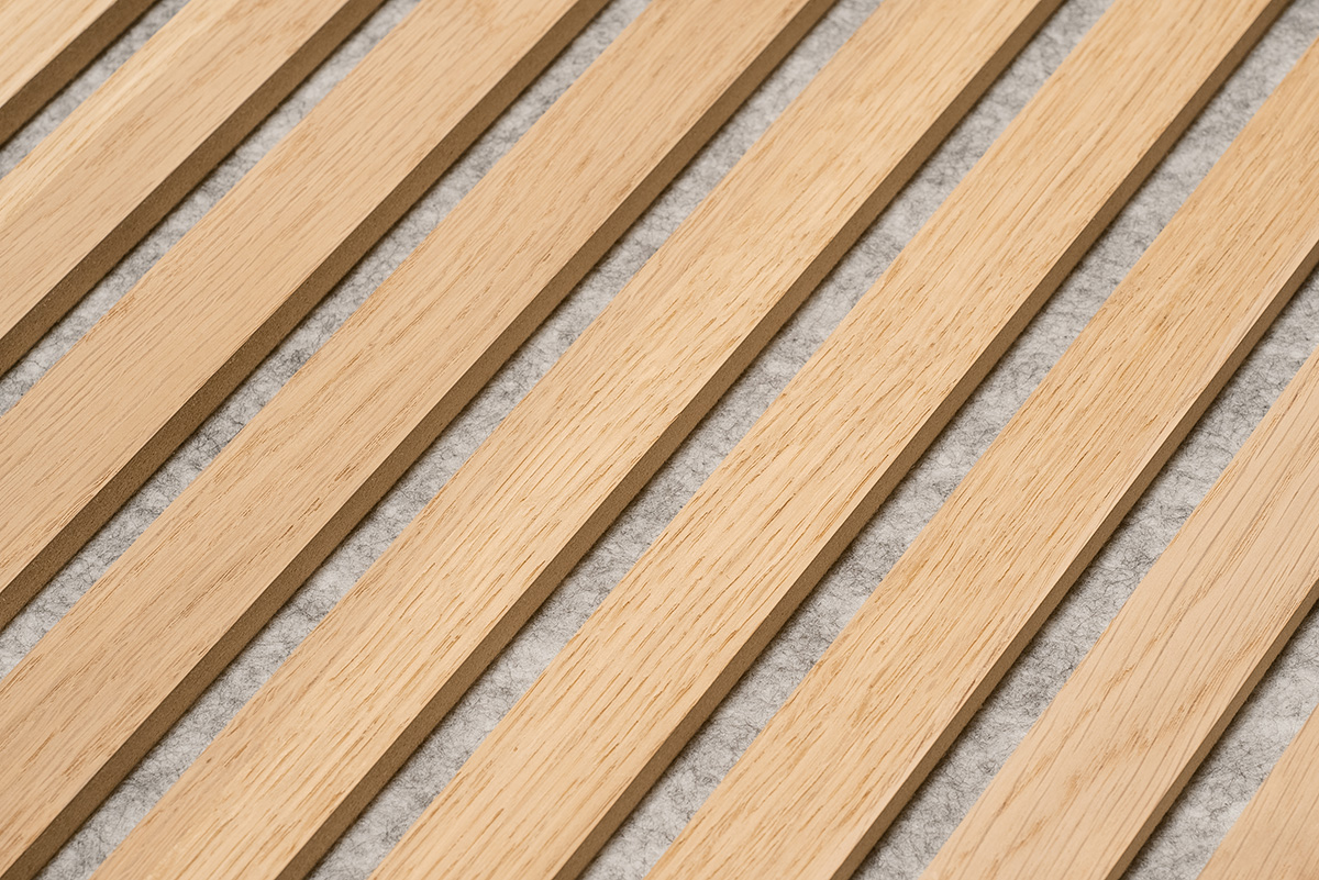 Floer Akupanel Wandpanelen – Onbehandeld Eiken Grijs 240cm