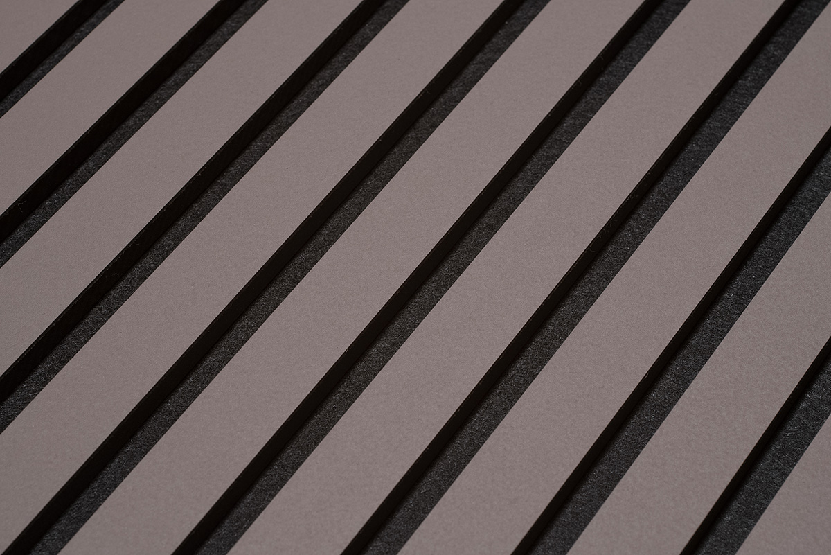 Floer Akupanel Wandpanelen – Lino Grijsbruin 240cm