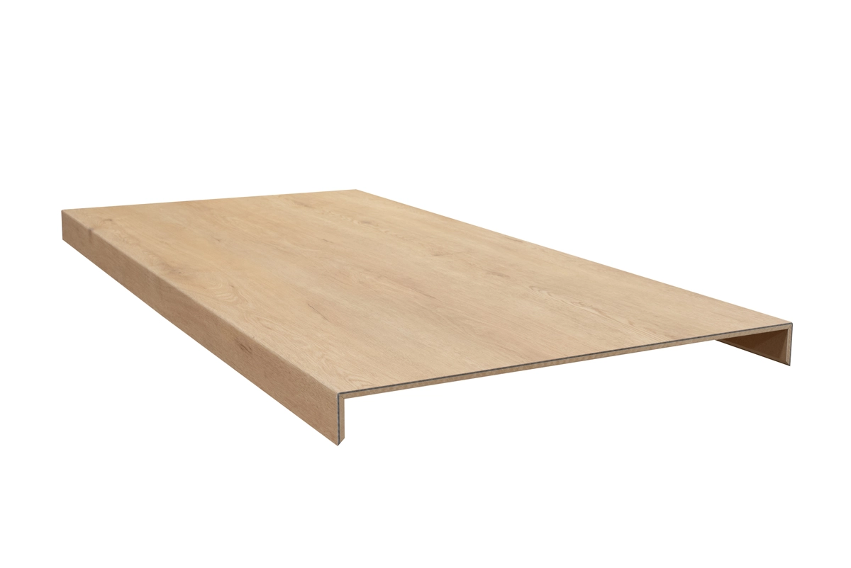 Floer Trap Overzettreden – Grijsbeige Eiken Ondertrede
